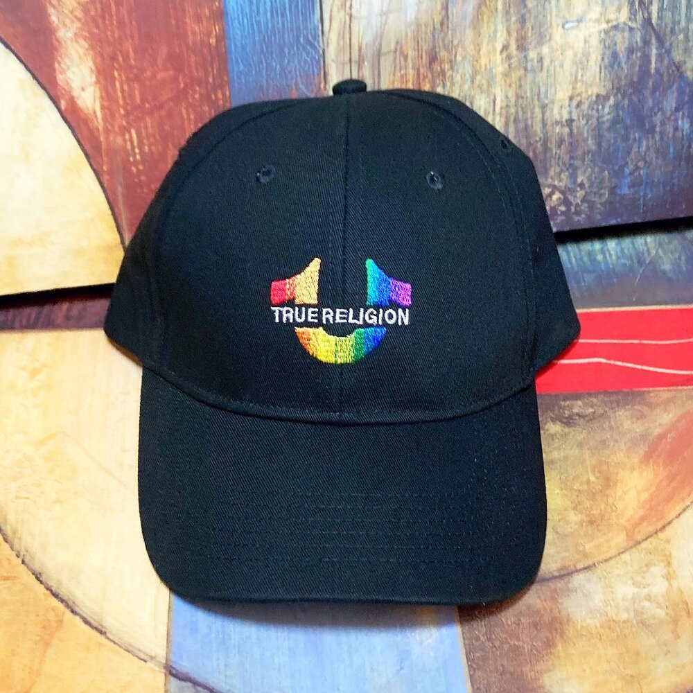 MENS TRUE RELIGION HAT ADULT ONE SIZE ADJUSTABLE SNAP BACK